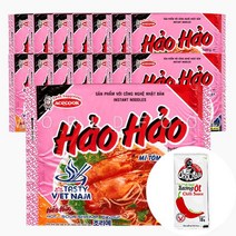 월드푸드 베트남 라면 에이스쿡 하오하오 새우맛 77g 15개입, 15개
