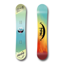 스노보드 스노우보드데크 데크바인딩 스티커 이월상품 이월 브랜드 추천 스노우보드데크 세트 보드장비 이월스노우보드, 웃음(둥근머리), 90cm