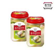 종가집 동치미2.5kg x 2 (냉장), 2.5kg