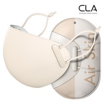 에어스킨 3.0 숨쉬기편한 컬러 마스크 가드 뽕 스포츠 국내산 MB 필터 대형 세트 CLA 클라, M(남성권장), 베이지, 에어스킨 본품1P+전용필터2팩(20P)