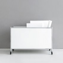 프리미엄 모듈 가구 화이트 철제 조립식 이동식 수납박스, SIMPLIE 이동식 수납박스 BC25