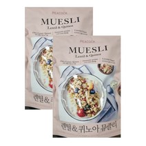 피코크 렌틸 퀴노아 뮤즐리 MUESLI Lentil Quinoa 400g x 2개 총 800g