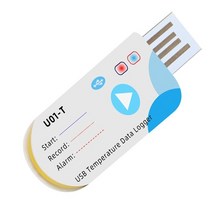 데이터로거 창고 보관 냉장 운송 실험실 고정밀 디지털 usb 온도 온도, wh95