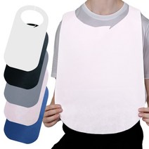 일회용 위생 앞치마 부직포 손님용 앞치마 (5color) 300매, 핑크300매