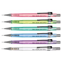 자바 투명컬러 제도샤프 0.5 샤프펜 컬러, 화이트