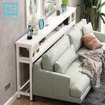 코스토프 공간활용 쇼파뒤책장 틈새테이블 소파뒤책장 책꽂이, 120-20-75단층