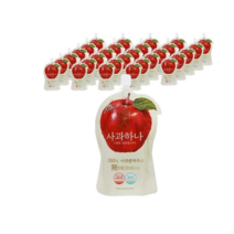 산지애 사과하나 원액주스, 120ml, 90개