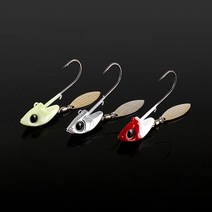 다미끼 리그 지그헤드 루어소품, 레드헤드, 7/8oz