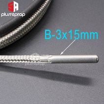 부품 K타입 열전대 센서 3x10mm 또는 프린터 압출 헤드 온도 부품, 02 B-3x15mm_01 1PCS