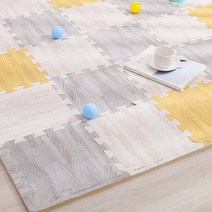 행복한 이웃 층간소음방지 퍼즐 매트 셀프시공 31cm x 31cm 16개, 아이보리  (31cm x 31cm 16개)