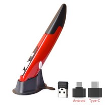 USB 마우스 펜 용량 성 개성 있는 크리에이티브 수직 무선 모양 컴퓨터 스타일러스 노트북 PC 게이머용, 05 E, 한개옵션1