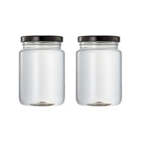 MAKA 트라이탄 다온 보틀 검정, 350ml, 2개입