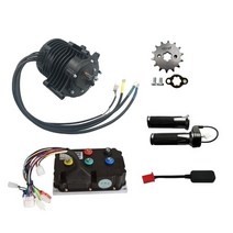 QSMOTOR 138-C 3000W 하이 토크 미드 트레인 내부 기어 FARDRIVE 컨트롤러 포함 ND72490/72530 E-차량용 전기 오토바이, Only Motor