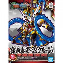 BANDAI SPIRITS SD건담 삼국창걸전 손상향 스트라이크 루즈 색으로 구분된 프라모델 BAS5058187, 상품명참조