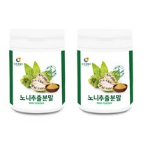 100프로 노니 추출 분말 가루 150g 2통 화학첨가물 없는 인도뽕나무 바지타인 치즈과일 파극천