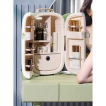 메이크업 냉장고 소형 마스크 스킨 화장품 냉장고, 상세 페이지 참고, 라이트 베이지(AIR 타입 항온계)