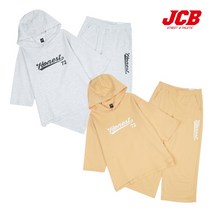JCB JCB 7부 후드 와이드팬츠 세트 (JBS8Q242GS)