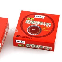 화신 선명색상 도장인주 굿착색 원형인주 도장밥 중형, 단품, 단품