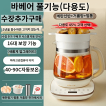 약탕기 홍삼기계 전기중탕기 사무실 소형 찻주전자 전자동 유리 가정용 다용도, D