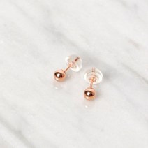 전체 14K 골드 볼귀걸이 (1쌍)