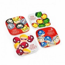 마블 썸썸 어벤져스 미니접시 4p세트 소스 양념