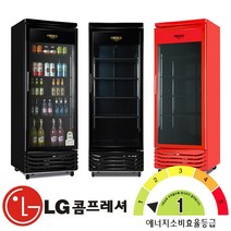 국내산 1등급 음료냉장고 LG콤프 올블랙 올레드 냉장 쇼케이스 꽃 음료수 업소용 냉장고, 기타(지방)지역, FRE-465RF(내부블랙+올레드)