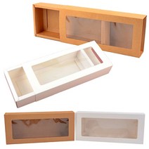 답례떡상자 답례품 크래프트 박스 마카롱포장 타르트포장 G형박스, (화이트)