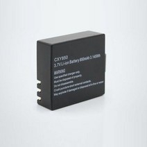 브랜드없음 Coms 액션캠 전용 배터리 Li-ion CXY850 3.7V 850mAh, 1개, 1개