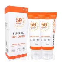 다산헬스팜 슈퍼 UV 예쁜얼굴 썬크림 3중기능성 워터프루프 2개