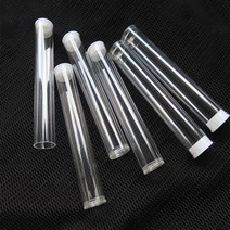 Cc PVC 투명 튜브 답례품 대량 포장용기 19.5cm 포장 선물 답례품 통 보관함 튜브통 박스 PVC, 2튜브통19.5cm-화이트