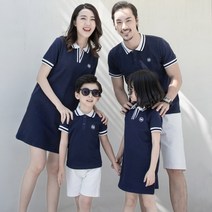 가족사진 의상 대여 패밀리룩 시밀러룩 원피스 셔츠 모녀룩 돌 촬영 코디, F.스트라이프 티셔츠+바지