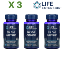 (30정 비건) 라이프익스텐션 시타케 버섯 독점효소 NK Cell Activator, 3개