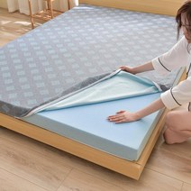격자 3cm 스펀지 젤 메모리 매트리스 니트 원단 소프트 스폰지 매트, G. 격자 150x200x3cm_단품