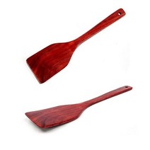 볶음밥 우드 사각 뒤지개 1p 옻칠 약30x8cm 나무주걱, 단품