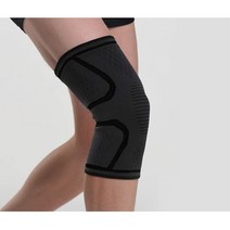 필라테스 요가 여성용 무릎 관절 보호대 무릎보호대, 블랙