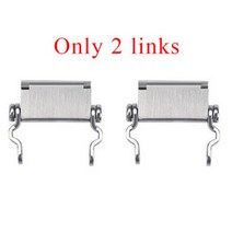 멀티툴 맥가이버칼 트레드 팔찌 용 2pcs 시계 어댑터 액세서리 다기능 도구 14 24mm 캠핑 칼 amp 도구 주머니 멀티 도구, 실버 22mm