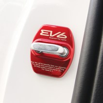 [JR SHOP] EV6 크롬 도어스트라이커 커버 차량 녹방지 튜닝, 블루(1P)