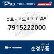 볼트-후드(본네트) 힌지 마운팅 (7915222000) 현대모비스 부품몰 쏠라티 그랜저XG 그랜저TG 그랜저HG