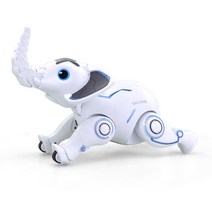 Z1I0401 무선조종 움직이는 코끼리 RC 동물 장난감, ONE, ONE