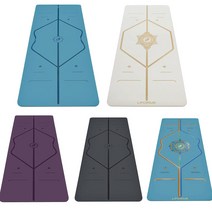 라이폼 오리지널 고무 요가매트 필라텔스 헬스 운동 매트 Liforme, 블루