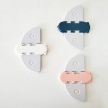 [KT알파쇼핑]창문 열림 차단 안전 잠금 장치 베란다 샷시 도어, 분홍(3개입)