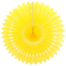 페이퍼휠 45cm 옐로우, 색상:푸치샤