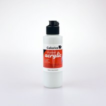 칼라리코 아크릴물감 120ml 낱색 (12가지 색상 선택), 흰색