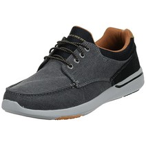 미국발송 스케쳐스 Skechers 남성용 릴렉스 핏-엘렌트-모젠 보트 슈즈 블랙 13M US