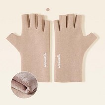 여성 보온 반장갑 1+1