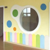 아기모서리보호대 울타리벽매트 벽보호매트, 핑크 5개