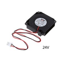 40 x 10mm 송풍기 팬 5V 12V 24V 유압 베어링 브러시리스 냉각 터보 팬, 푸른