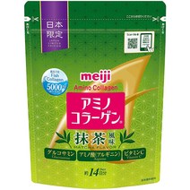 메이지메이지 아미노 콜라겐 일본한정 말차 풍미 14일분 98g 콜라겐 파우더 녹차맛, 4. Amino Collagen Premium refi