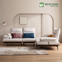 셀리나 4인 독일타이보원단 스윙 소파, 스툴(보조소파)