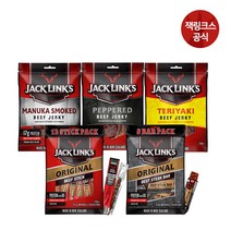 잭링크스 스테이크바 오리지널 25gX5개X6팩(30개) 소고기육포, 단품